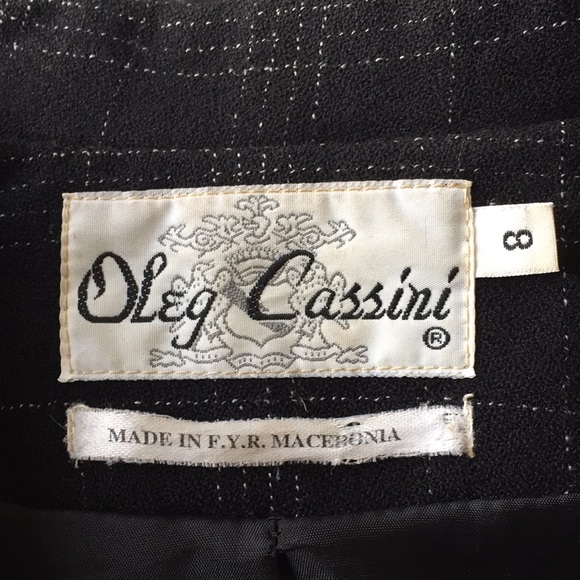 Oleg Cassini Vintage Wool Blazer - Picture 7 of 7